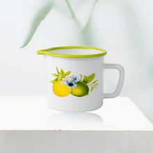 WUJO metal bulk enamel mug custom