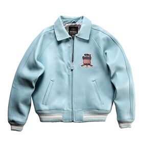Customized high quality winter leather jacket new fat plus size sports unisex universal color lapel thickened sheepskin