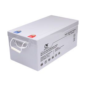 Solarasia guaranteed quality 12v 250ah gel battery deep cycle solar gel battery for solar energy storage system