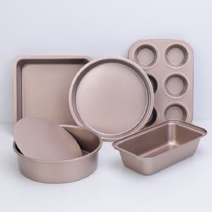 Gemhye Best Seller Baking Tool SetC 6 Cups Square Baking Pan Baking Supplies