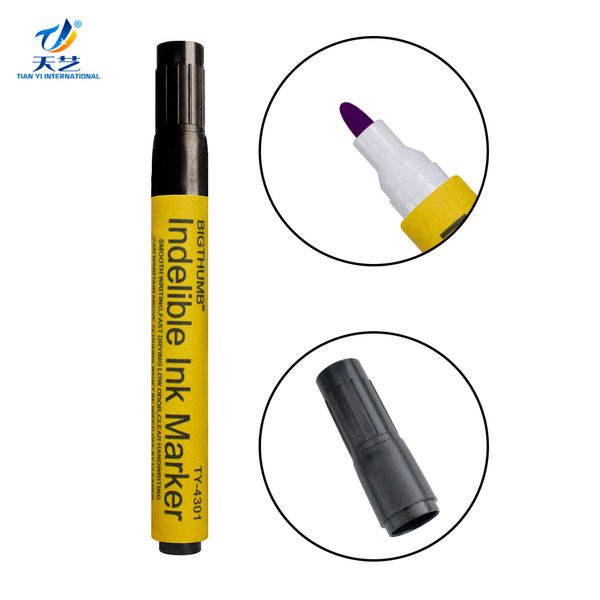 indelible Ink Marker Pen for the election the ink is permanent for nail over 5-7days