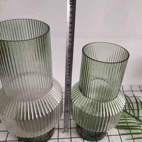 Borosilicate glass Jar, Glass Food container with Wooden Lid and Silicone Ring for kitchen hotsales