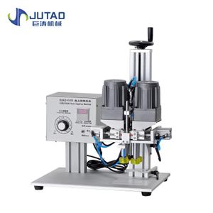Good performance semi automatic glass bottle capper screw jar capping machine bottle capping machine