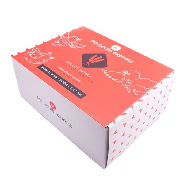 Custom Logo Glossy Paper Gift box Mailer Shipping Box Costume Apparel Dress Shoes Paper Gift Box with Gold Stamping