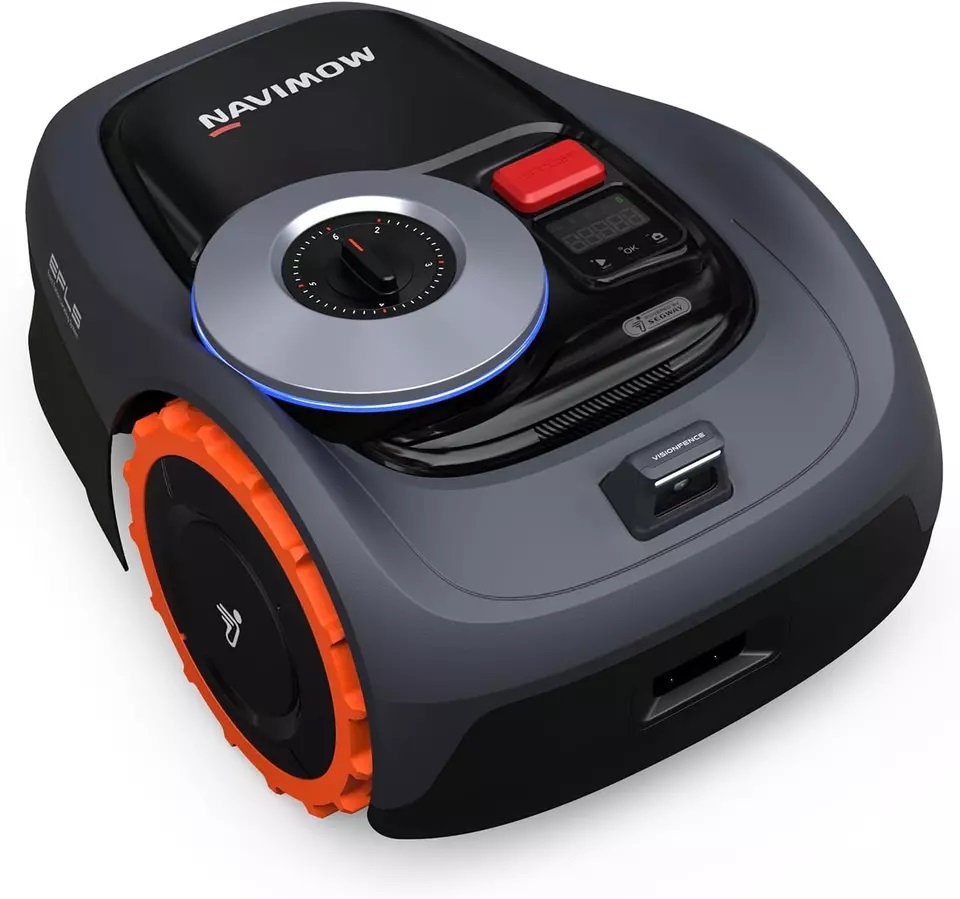 THE ARNETTS TRADING LLC High Quality Navimows i105N Robot LawnMower Wire Free 1/8 Acre RTK+ Ai Mapping Vision