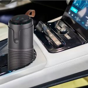 Purificor Mini Portable Car Air Purifier High Quality USB Freshener with 3 Adjustable Fan Speeds Battery Powered