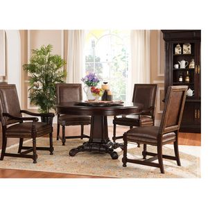 Classic Furniture Dining Room Set High-End Wooden Dinner Table Set American Luxury Furniture Mahogany Table Chair WA422