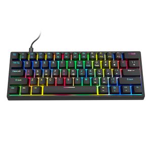 60 Percent 61 Keys Blue Switch Mechanical keyboard Anti-ghosting Gamer Teclado Type-C Computer PC Ergonomic 60% Gaming Keyboard