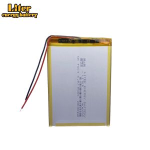 3.7v lithium Li ion polymer rechargeable battery 406685 2800MAH For GPS DVR tablet battery