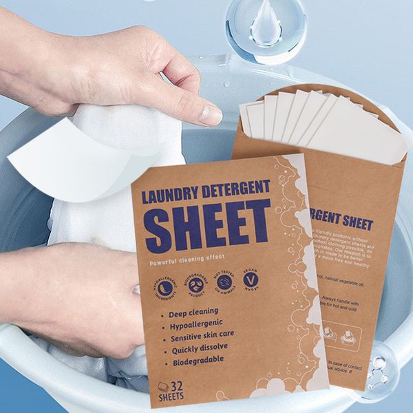 Incredible cleaning power with none of the mess and bulk of traditional liquid detergent gentle on skin laundry detergent sheets