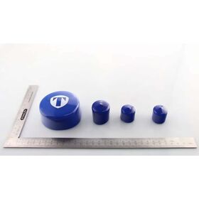 Black dust-proof PVC cable Gland Shrouds