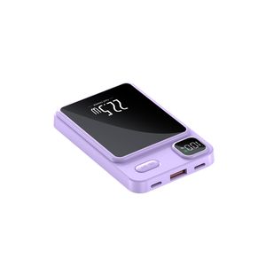 Factory High Quality Magnetic Wireless Power Bank 10000mah High Capacity Portable 22.5W Fast Charging Power Bank for Phone