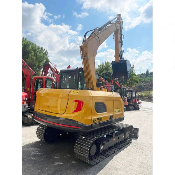 Chinese Earth-moving Machinery Mini Excavator XE75GA 7.5 tons with 0.33m3 bucket in stock