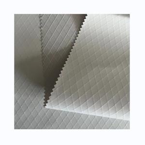 rhombus  Ripstop  plaid 100% polyester DTY Oxford fabric PVC coated with Waterproof  Windproof
