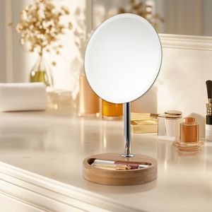 Wholesale Custom Logo Stylish Single-Side No-Frame Makeup Mirror Personalized Addition to Elevate Your Home Beauty Routine