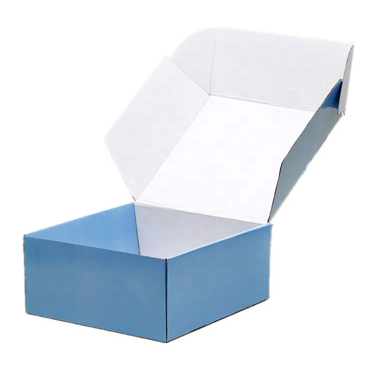 Printed cardboard mailer box shipping custom product packaging boxes