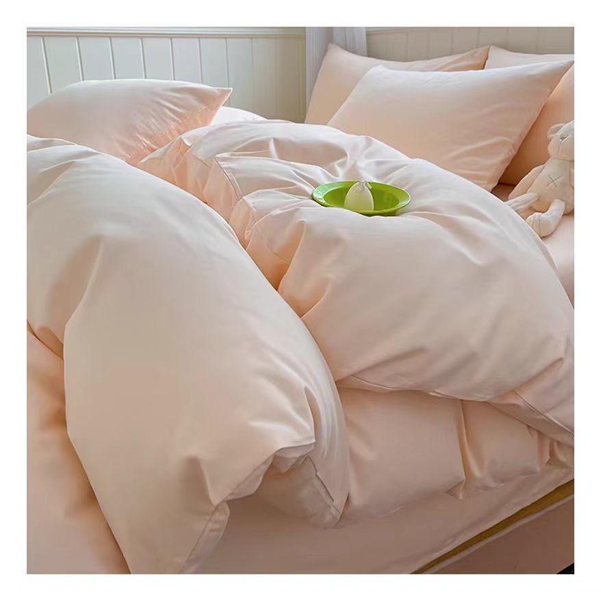 Shijiazhuang Yuzhengxiang Trading Co., Ltd. 100% Cover 4Pcs Bedsheets cotton wholesale size Sets Luxury Bedding Sheet Set 4 Piece