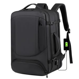 Top quality wholesale black travel men school back pack bags wholesale fashion USB Laptop daypack backpack