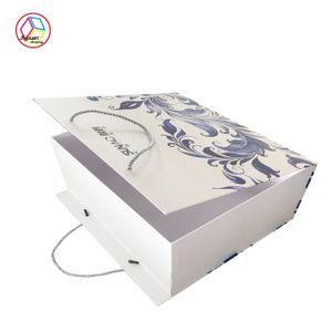 Custom closure drawer cardboard paper storage gift packaging boxes for gift