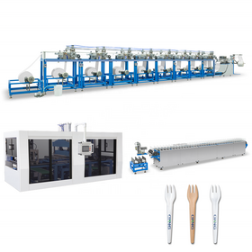 Oyang DCS520 paper cutlery making machine paper spoon making machine paper cup machine