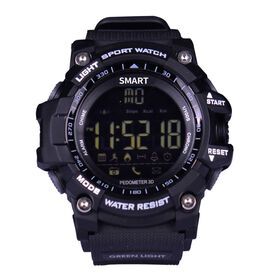 new coming EX16 smart watch 5ATM IP67 Waterproof Smartwatch Pedometer Stopwatch Alarm Clock Long Time Standby Reminder Sports Wr