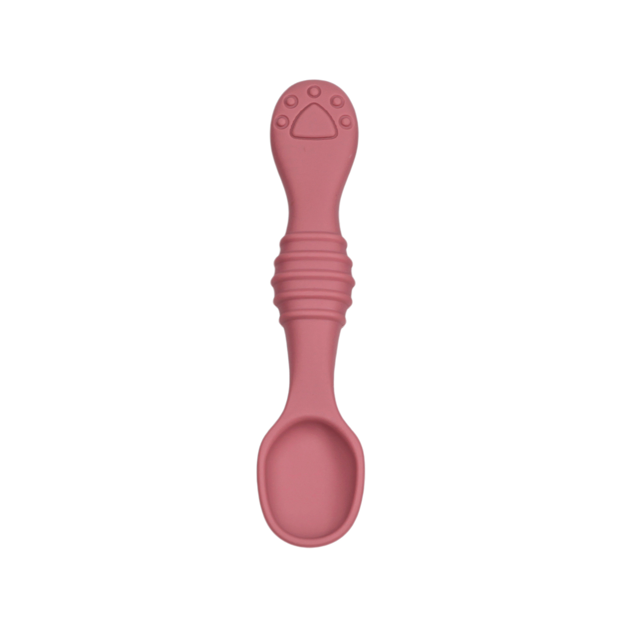 Factory Supply Training Baby Feeding Spoon Baby Silicone Spoon