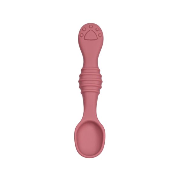 Factory Supply Training Baby Feeding Spoon Baby Silicone Spoon