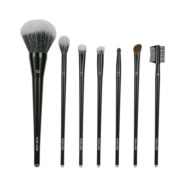 JLY S12   Wooden handle Makeup  brush nylon hair beauty brush
