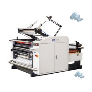 Automatic Jumbo rewinding Factory thermal paper production machinery roll cutting thermal packaging machine