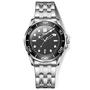 New OEM Private Label Stainless Steel Calendar Analog Watch For Men Dial Custom logo Design Watches Male