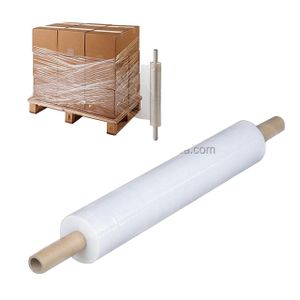 Jufu Factory Lldpe Hand Use Stretch Film Stretch Film with handle