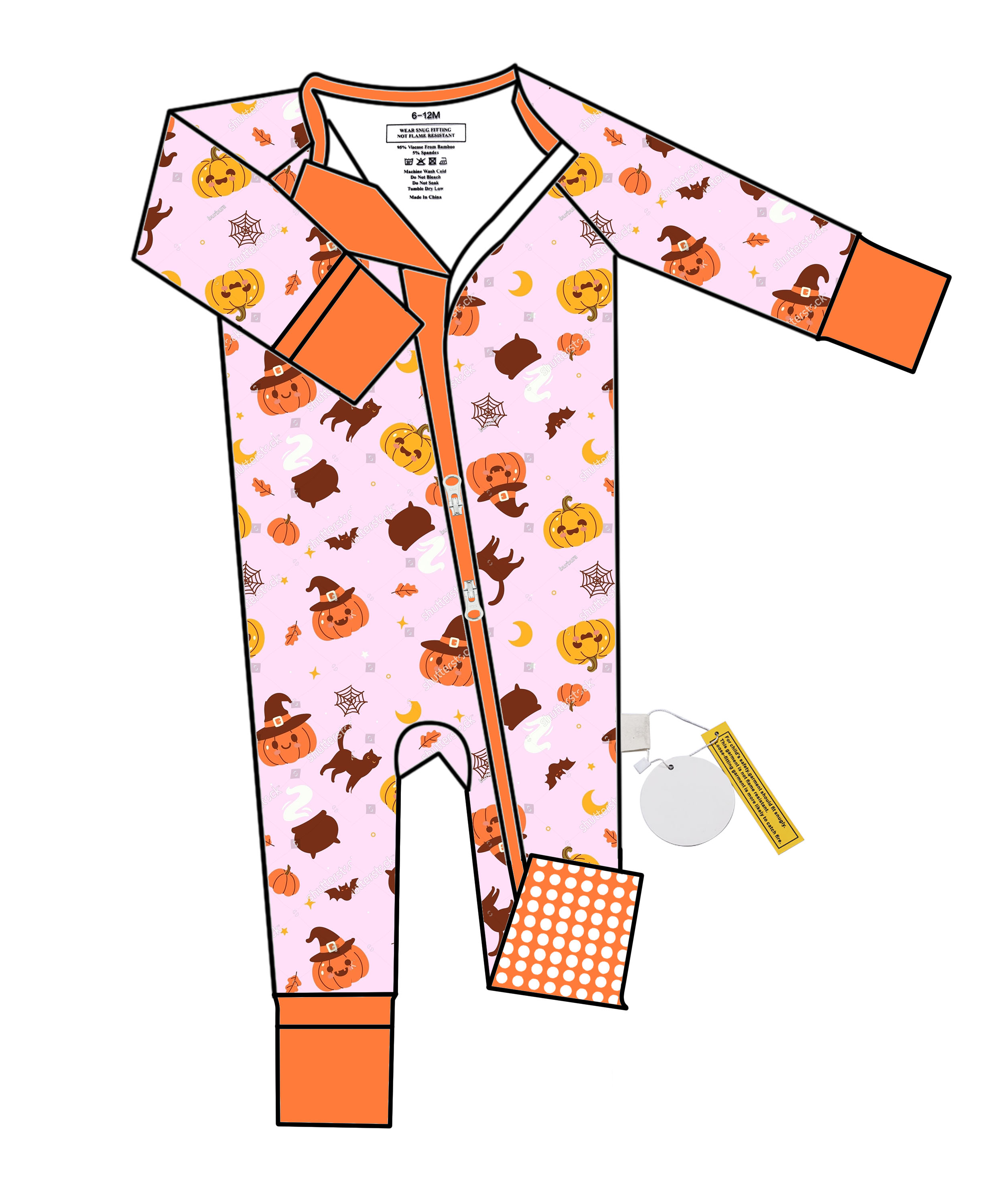 Wholesale Breathable Comfortable Bamboo Long Sleeve Fruit Pattern Baby Pajama Set New Model 3T Western Children Clothing