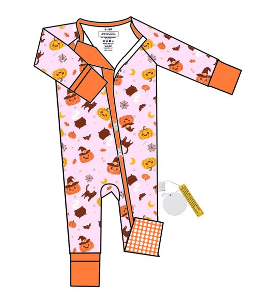 Wholesale Breathable Comfortable Bamboo Long Sleeve Fruit Pattern Baby Pajama Set New Model 3T Western Children Clothing