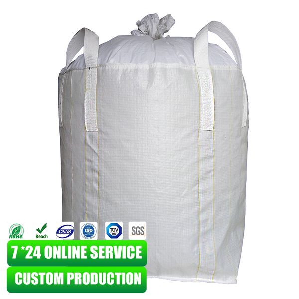 jumbo bag supplier fibc baffle saddle sandbags industrial bags 1000kg 1 ton  grain bags super saco 1000kg 1200kg 1500kg 2000kg