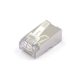 Aipeng factory ethernet  cat5e cat6a  cable rj45 Shielded FTP modular plug connector