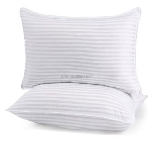 Soft Sleeping Polyester Fiber Filled Hotel Quality Neck Sleeping Pillow