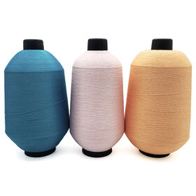 yarn manufacture 750D 100D 150D high elastic polyester yarn for socks making machine