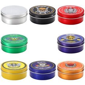 Organic Mens Hair Styling Product High Hold Hair Wax/Clay For Edge Control