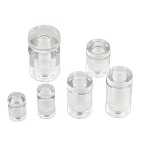 Wall Mount Clear Acrylic Sign Display Standoff Screws 13mm 19mm 25mm 30mm Acrylic Advertising Nails for Supermarkets and Stores