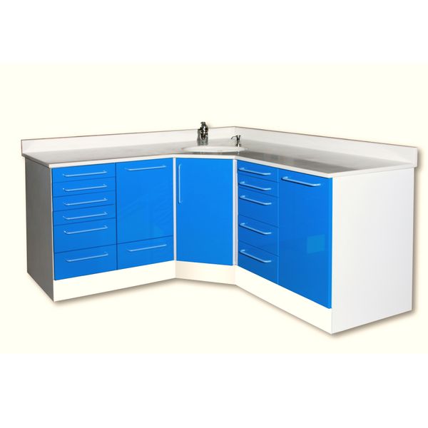 Customizable Free design dental sandblasting cabinet dental side cabinet furniture for dental clinic