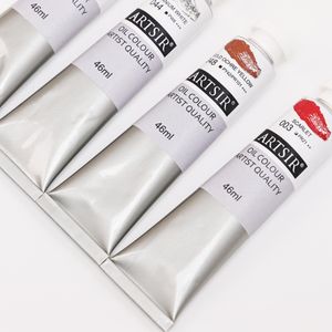 Non Toxic Good Quality Wholesale Artist Oil Colors Set for Art & Drawing on Canvas & Paper Oil Paint Set
