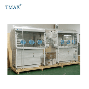 TMAX Transparent Vacuum Glove Box of Low Leakage Rate with Circulating Fan