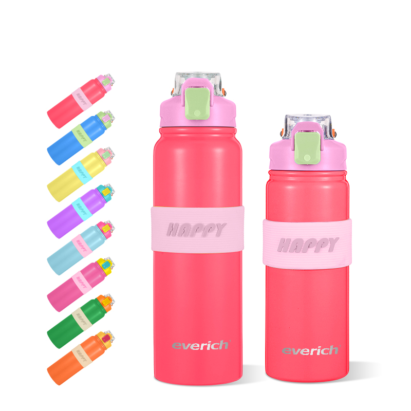 Hot Sale Double Wall Vacuum Stainless Steel Water Bottle 1000ml/550ml Big Mouth Custom Sport Colors Gym Outdoor