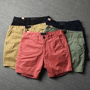 Wholesale Men's Summer Bermuda Shorts Mens Blank Above Knee Short Pants Man Casual Fashion 3 Length Trousers Clothes