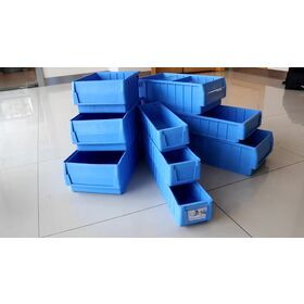 JOIN Plastic Tool Storage Box Adjustable Stackable Drawer Shelf Parts Bins with Dividers