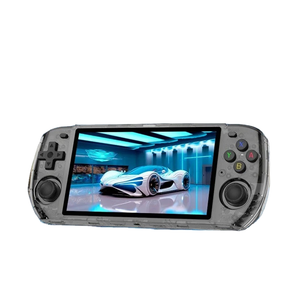 RGB10 MAX3 Retro Handheld Game Console RK3566 5 Inch Ips Screen Open Source Gaming Children's Gifts