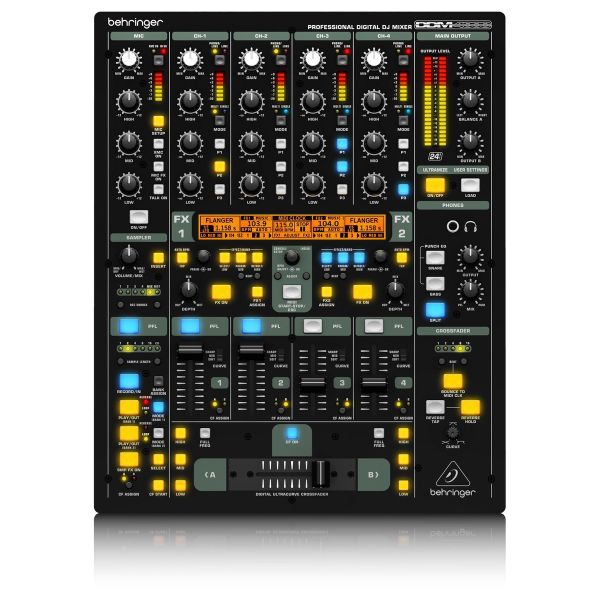 HOT SALES For Brand New DDM4000 Digital Pro Mixer, 5-Channel mixer with a 32-bit digital FX processor