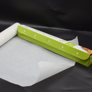 Factory Price Customized Unbleached Natural silicone coated Baking Use Paper Parchment Paper Roll