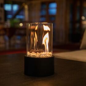 Indoor Outdoor Mini Portable Tabletop Modern Design Bio Fuel Burner Bioethanol Fireplace Table Top Fire Pit