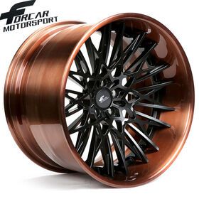 Forged T6061 Two-Pieces Car Wheel Rims Aluminium Wheels for Sale